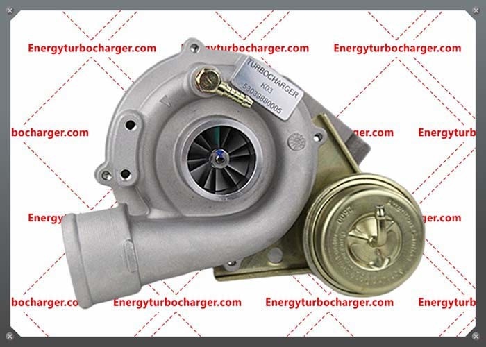 K03 Audi Turbocharger 5303-988-0005 53039880013 1.8L-5V Langs ao longo do motor
